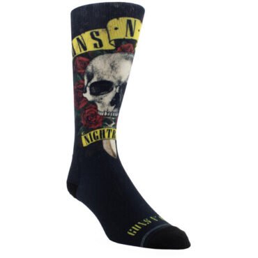 Perri's - Guns N' Roses - Night Train Dye Sublimation - Crew Socks Apparel (Large Item, Socks)