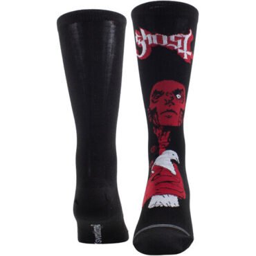 Perri's - Ghost - Meliora Dove Flat Press Knit In - Crew Socks Apparel (Large Item, Socks)