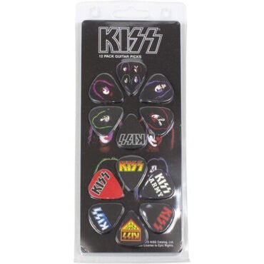 Perri's - Kiss - Guitar Picks (12 Pack) Musical Instrument (Collectible, Guitar Pick)