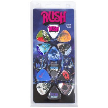 Perri's - Rush - Guitar Picks (12 Pack) Musical Instrument (Collectible, Guitar Pick)