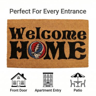 Grateful Dead - Welcome Home 29 x 17 Doormat Novelties (Large Item)