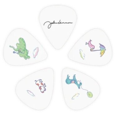 Beatles John Lennon Art Series Picks - Imagine Animals Musical Instrument