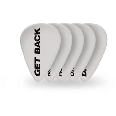 Beatles Guitar Picks Get Back 10-Pack Heavy Musical Instrument