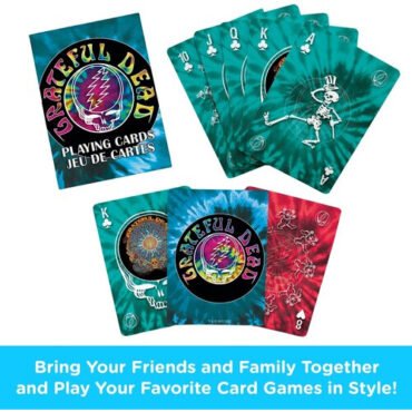 Grateful Dead- Playing Cards - Tie Dye Deck Games (Card Game)