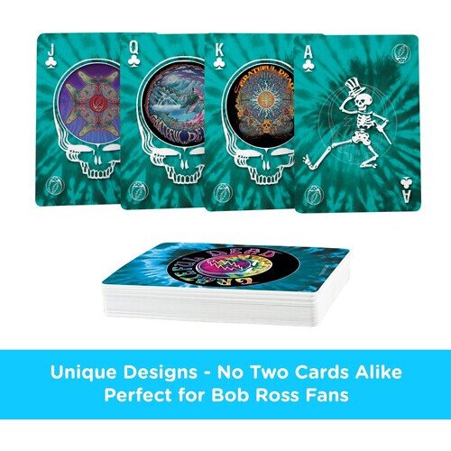 Grateful Dead- Playing Cards - Tie Dye Deck Games (Card Game)