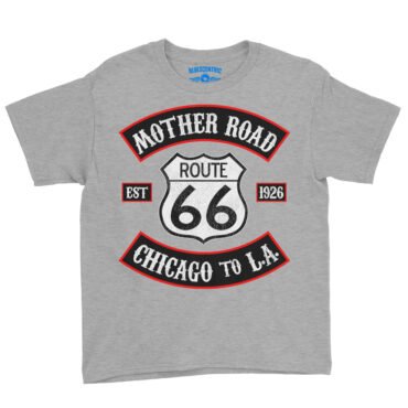 Route 66 Mother Road Youth T-Shirt - Lightweight Children & Toddlers