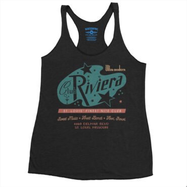 Club Riviera Saint Louis Racerback Tank - Women's - Vintage Black, S
