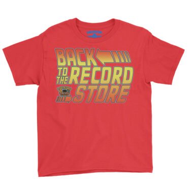 BACK to the Record Store Youth T-Shirt - Lightweight Children & Toddlers - Red, T2