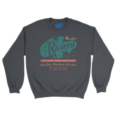 Club Riviera Saint Louis Crewneck Sweatshirt - Classic Navy, S