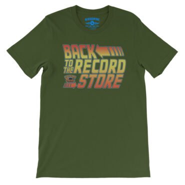 BACK to the Record Store T-Shirt - Lightweight Vintage Style