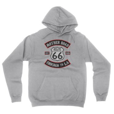 Route 66 Mother Road Hooded Pullover Jacket