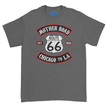 Route 66 Mother Road T-Shirt - Heavy Cotton