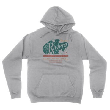 Club Riviera Saint Louis Hooded Pullover Jacket - Ash, S