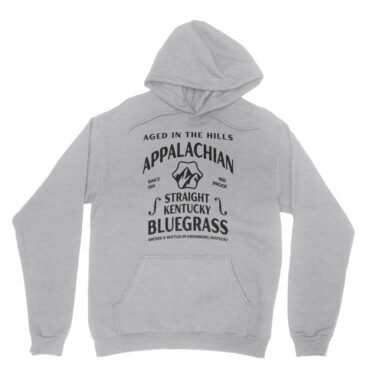 Straight Kentucky Bluegrass Moonshine Hooded Pullover Jacket
