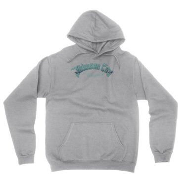 Johnson City Tennessee Hooded Pullover Jacket - Ash, S