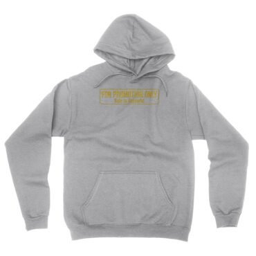 For Promotion Only Record Collector Hooded Pullover Jacket