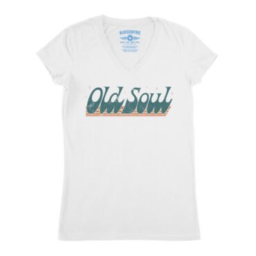 Old Soul V-Neck T Shirt - Women's