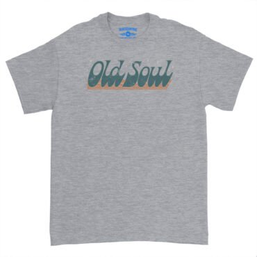 Old Soul T-Shirt - Heavy Cotton - Sport Grey, S