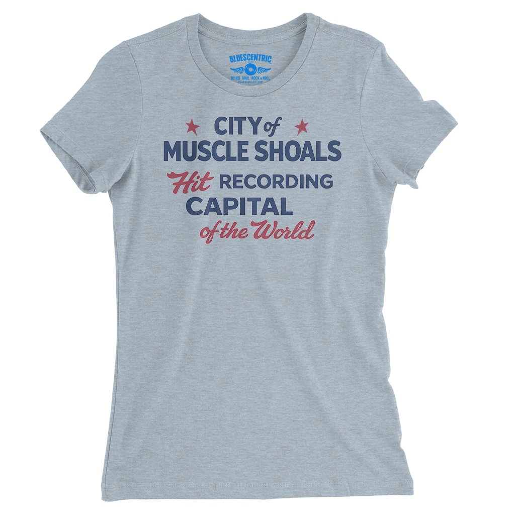Muscle Shoals Recording Capital Ladies T-Shirt - Relaxed Fit
