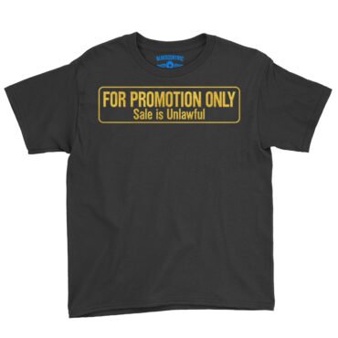 For Promotion Only Record Collector Youth T-Shirt - Lightweight Children & Toddlers