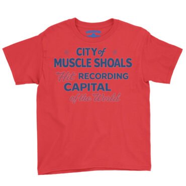Muscle Shoals Recording Capital Youth T-Shirt - Lightweight Children & Toddlers