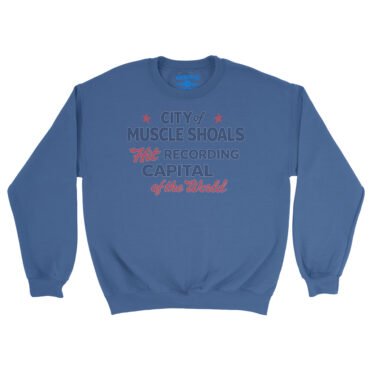 Muscle Shoals Recording Capital Crewneck Sweatshirt - Royal, S