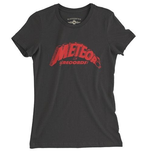 Meteor Records Ladies T Shirt - Relaxed Fit