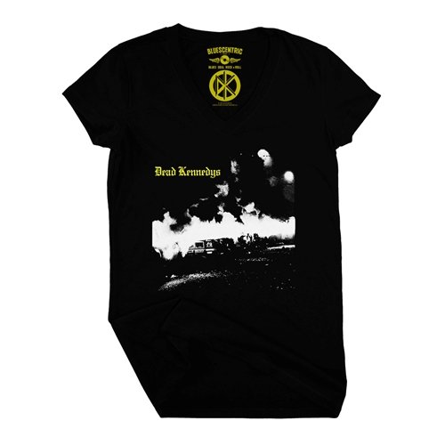 Dead Kennedys Fresh Fruit for Rotting Vegetables V-Neck T Shirt - Women's