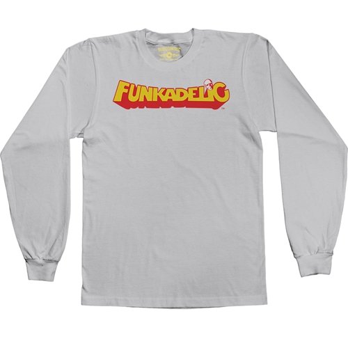 Red Funkadelic Logo Long Sleeve T-Shirt