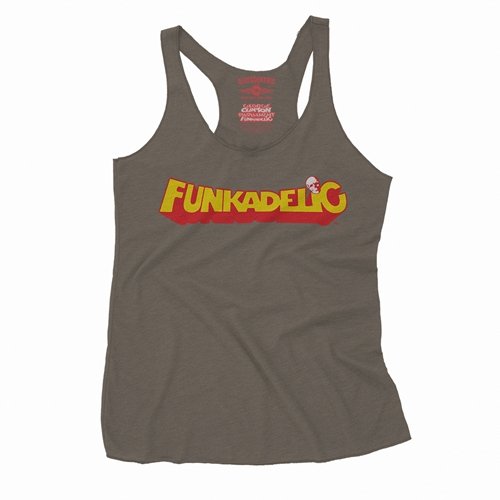 Red Funkadelic Logo Racerback Tank - Women's