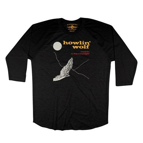Howlin' Wolf Moanin' Album Baseball T-Shirt