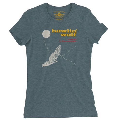 Howlin' Wolf Moanin' Album Ladies T Shirt - Relaxed Fit