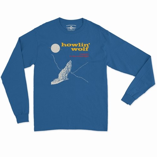 Howlin' Wolf Moanin' Album Long Sleeve T-Shirt