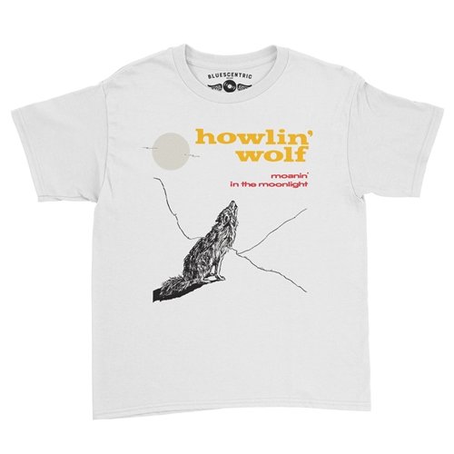 Howlin' Wolf Moanin' Album Youth T-Shirt - Lightweight Vintage Children & Toddlers