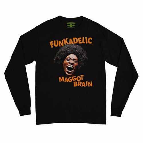 Orange Funkadelic Maggot Brain Long Sleeve T-Shirt