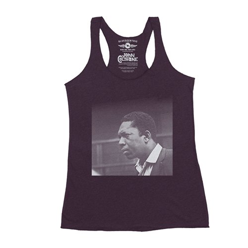 John Coltrane Photo Racerback Tank - Women's