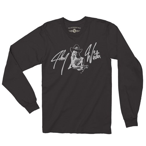 Throwback Johnny Winter Long Sleeve T-Shirt