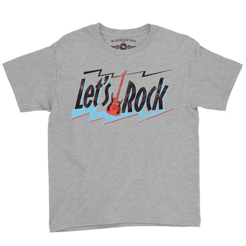 Lets Rock Youth T-Shirt - Lightweight Vintage Children & Toddlers