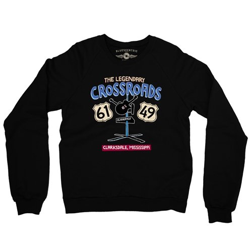 61 & 49 Crossroads Blues Crewneck Sweatshirt