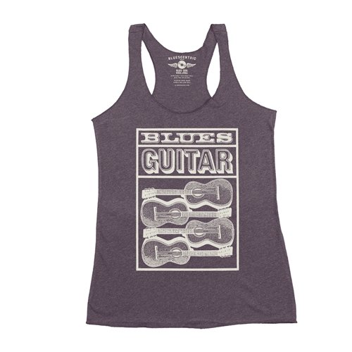 Blues Guitar Racerback Tank - Women's