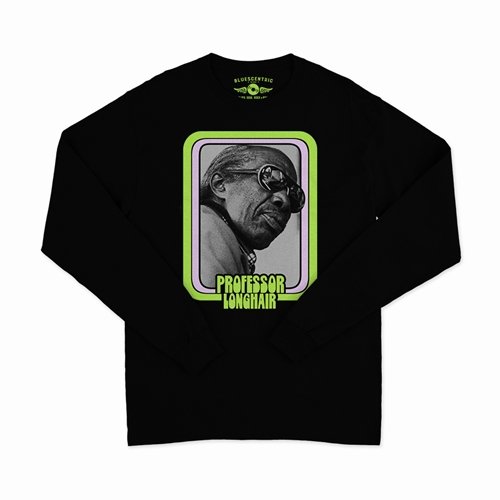 Graphic Professor Longhair Long Sleeve T-Shirt