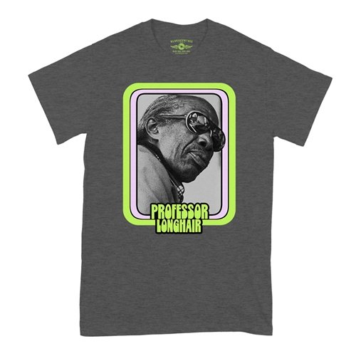 Graphic Professor Longhair T-Shirt - Classic Heavy Cotton