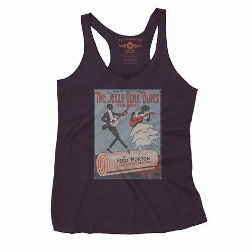 Jelly Roll Morton Poster Racerback Tank - Women's