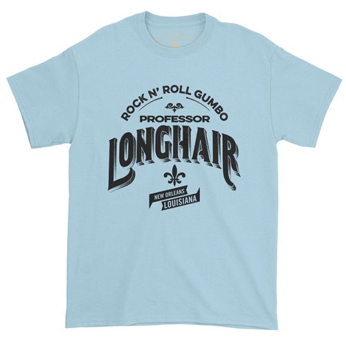 Professor Longhair Rock n Roll Gumbo T-Shirt - Classic Heavy Cotton