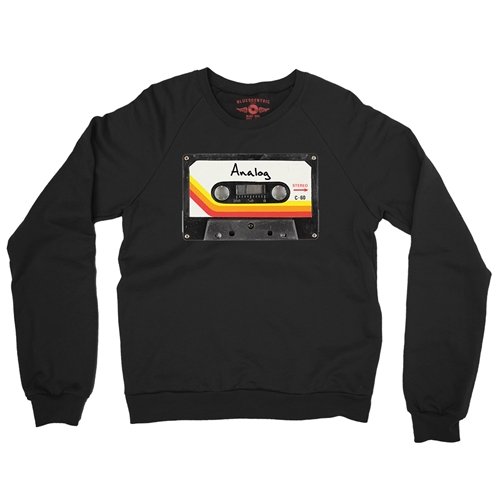80s Analog Tape Crewneck Sweatshirt