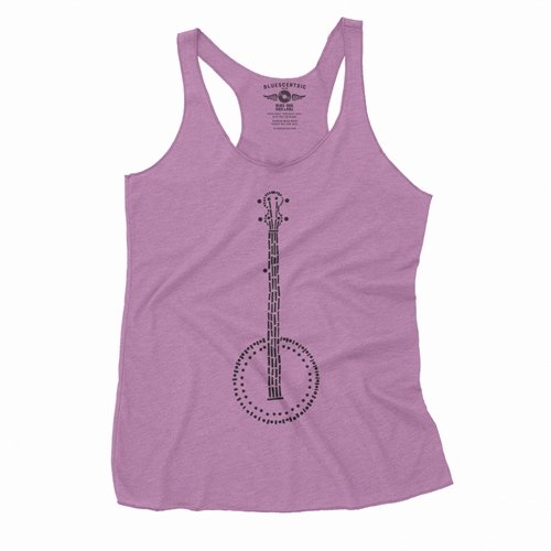 Folk Banjo Racerback Tank - Women's