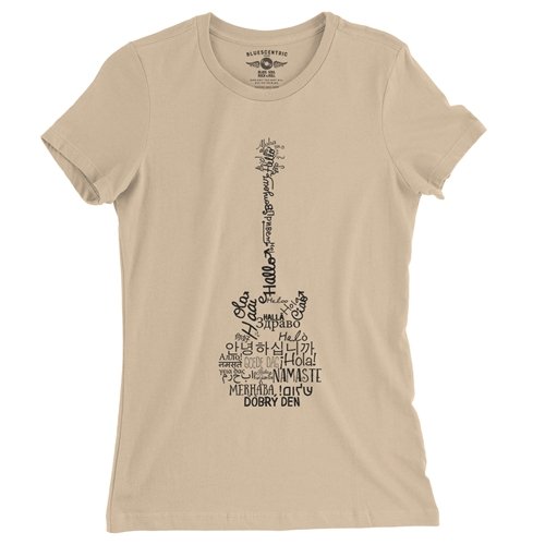 Music is Universal Ladies T Shirt - Relaxed Fit