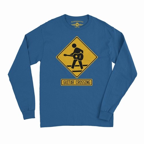 Guitar Crossing Long Sleeve T-Shirt
