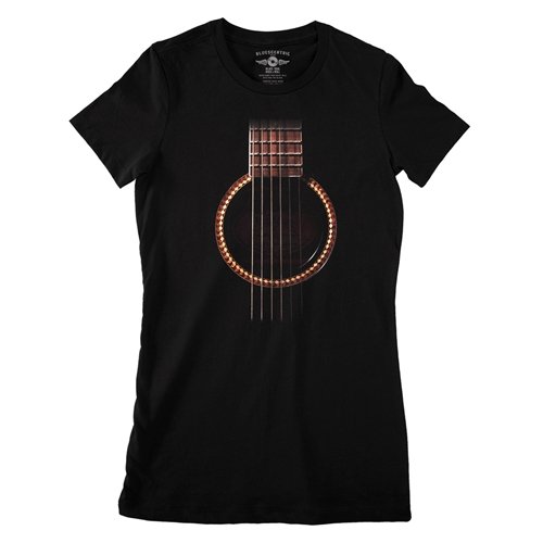 Guitar Ladies T Shirt - Relaxed Fit