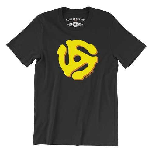 45 Record Adapter T-Shirt - Lightweight Vintage Style